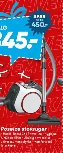 Bilka Poseløs støvsuger tilbud