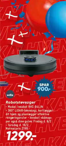 Bilka Robotstøvsuger tilbud