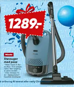 Bilka Miele Støvsuger med pose tilbud