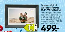Bilka Frameo digital Wi-Fi fotoramme 10,1" PFF-1024B/W tilbud