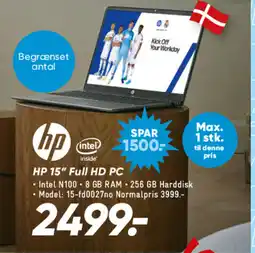 Bilka HP 15" Full HD PC tilbud