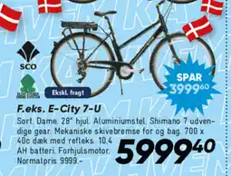 Bilka F.eks. E-City 7-U tilbud