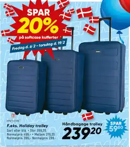 Bilka F.eks. Holiday trolley tilbud