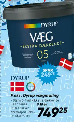 Bilka F.eks. Dyrup vægmaling tilbud