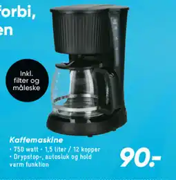 Bilka Kaffemaskine tilbud