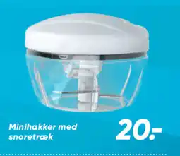 Bilka Minihakker med snoretræk tilbud