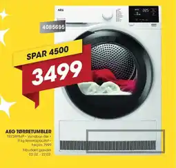 Punkt1 AEG Tørretumbler TR724P84P tilbud