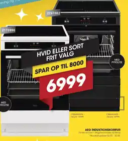 Punkt1 AEG Induktionskomfur CIB6694APW/ CIB6694APB tilbud