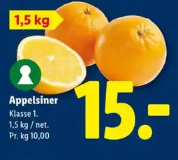 Lidl Appelsiner tilbud