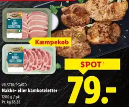 Lidl VILSTRUPGÅRD Nakke- eller kamkoteletter tilbud