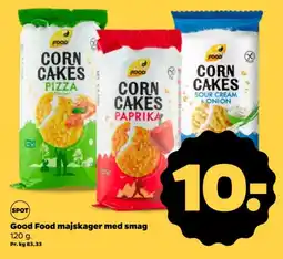Netto GOOD FOOD Majskager med smag tilbud