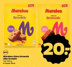 Netto MARABOU Choco brownie eller brookie tilbud