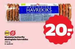 Netto MADAME BUTTERFLY Økologiske havrekiks tilbud