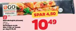 Netto ØGO Økologisk pizzadej tilbud