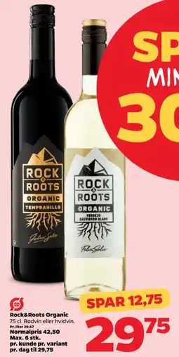 Netto ROCK&ROOTS Organic tilbud