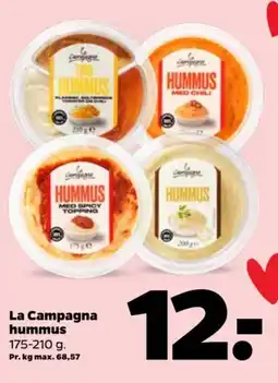 Netto LA CAMPAGNA Hummus tilbud