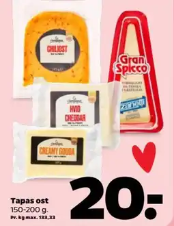 Netto Tapas ost tilbud