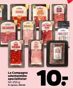 Netto LA CAMPAGNA Udenlandske specialiteter tilbud