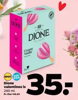 Netto DIONE Valentines is tilbud