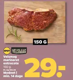 Netto VELSMAG Marineret entrecote tilbud