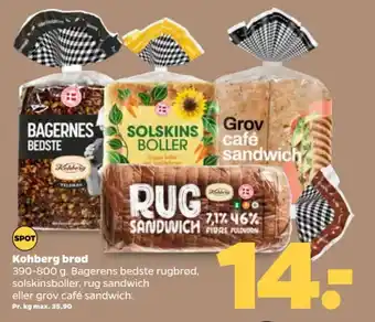 Netto KOHBERG Brød tilbud