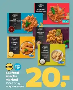 Netto SEAFOOD Snacks marked tilbud