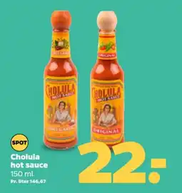 Netto CHOLULA Hot sauce tilbud