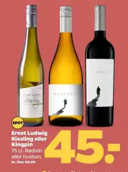 Netto Ernst ludwig riesling eller kingpin tilbud