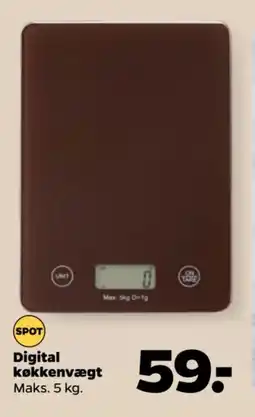 Netto Digital køkkenvægt tilbud