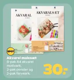 Netto Akvarel malesæt tilbud