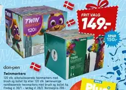 Bilka Twinmarkers tilbud