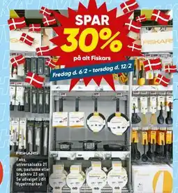 Bilka SPAR 30% på alt Fiskars tilbud