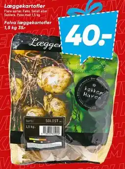 Bilka Folva læggekartofler 1,5 kg tilbud