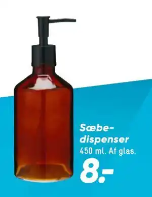 Bilka Sæbedispenser tilbud