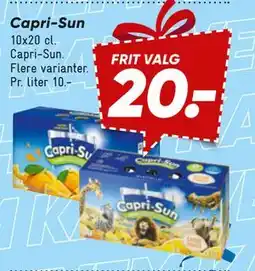 Bilka Capri-Sun tilbud