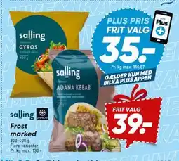 Bilka Frost marked tilbud