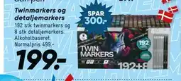 Bilka Twinmarkers og detaljemarkers tilbud
