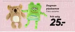 Bilka Dogman plysbamse tilbud