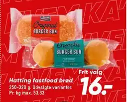 Bilka Hatting fastfood brød tilbud