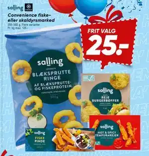 Bilka Convenience fiske- eller skaldyrsmarked tilbud