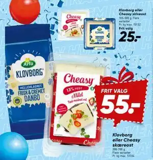 Klovborg eller Cheasy skæreost