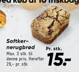 Bilka Softkernerugbrød tilbud