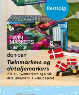 Bilka Twinmarkers og detaljemarkers tilbud