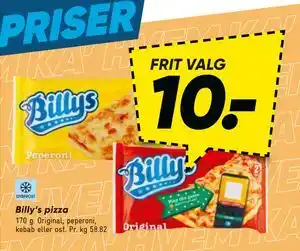 Bilka Billy’s pizza tilbud
