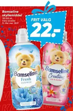 Bilka Bamseline skyllemiddel tilbud