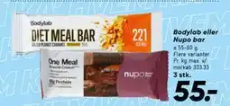Bilka Bodylab eller Nupo bar tilbud