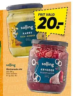 Bilka Marinerede sild tilbud