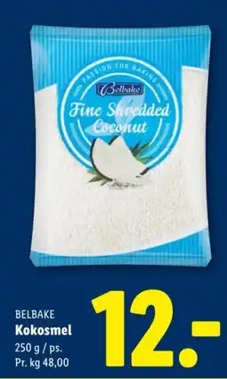 Lidl Belbake kokosmel tilbud