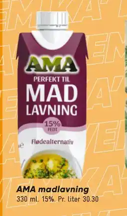Bilka AMA madlavning tilbud