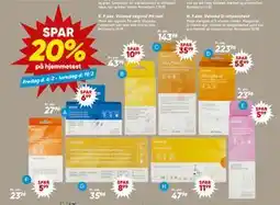 Bilka SPAR 20% på hjemmetest tilbud